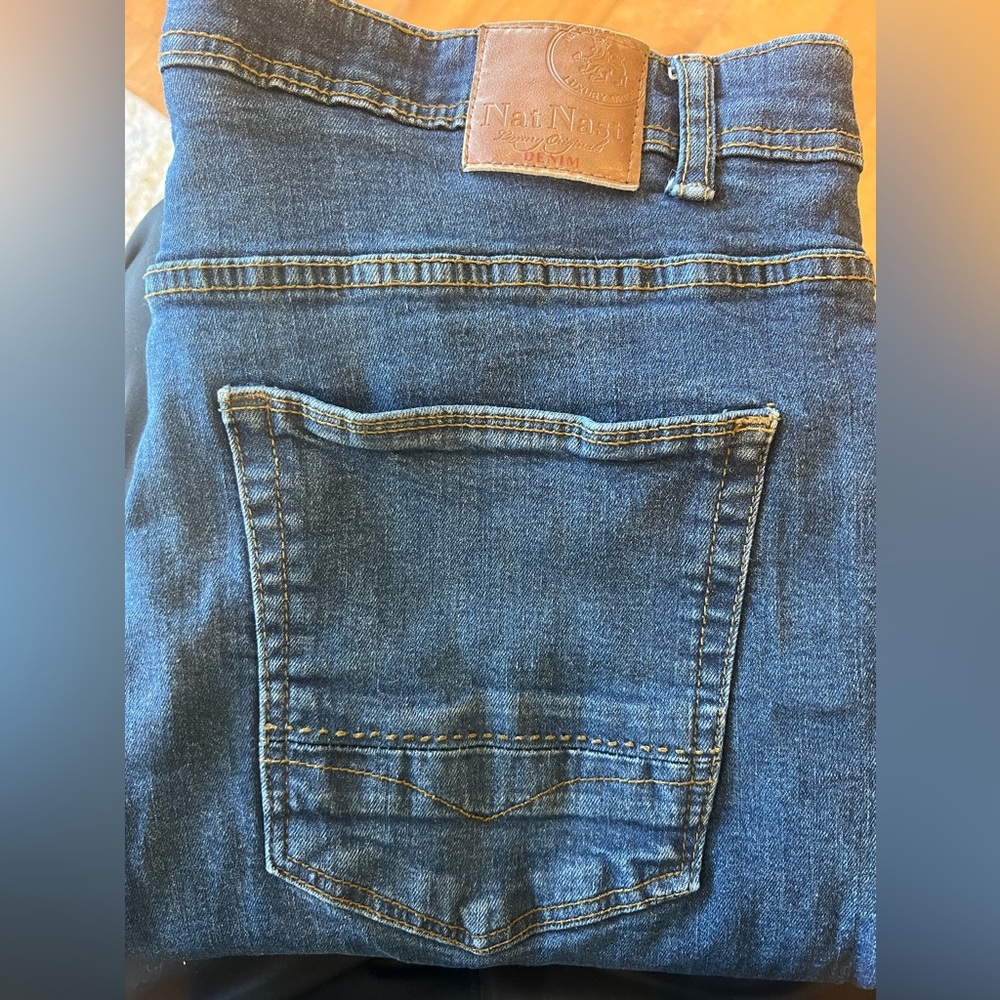 Nat Nast Men's Blue Jeans Size 38 x 32 - Picture 7 of 7